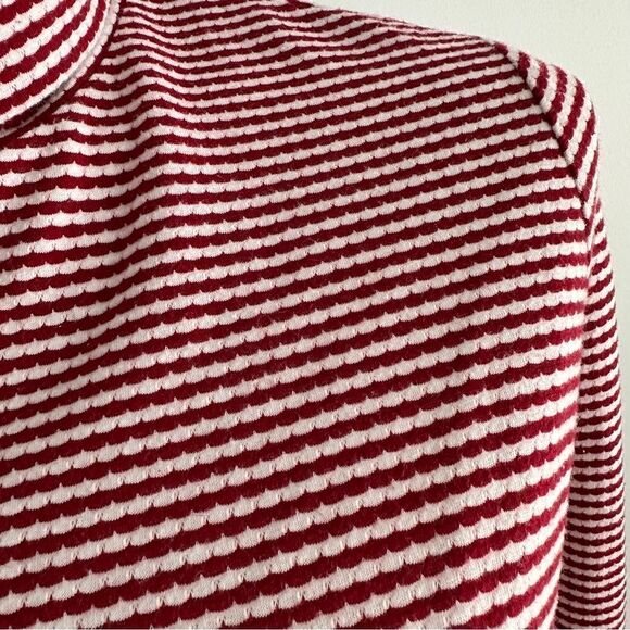 Red and White Striped Turtleneck, Size XL, Croft & Barrow - Picture 7 of 7
